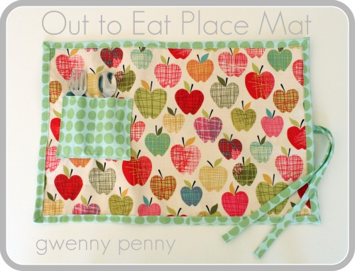 Out To Eat Placemat Out To Eat Placemat