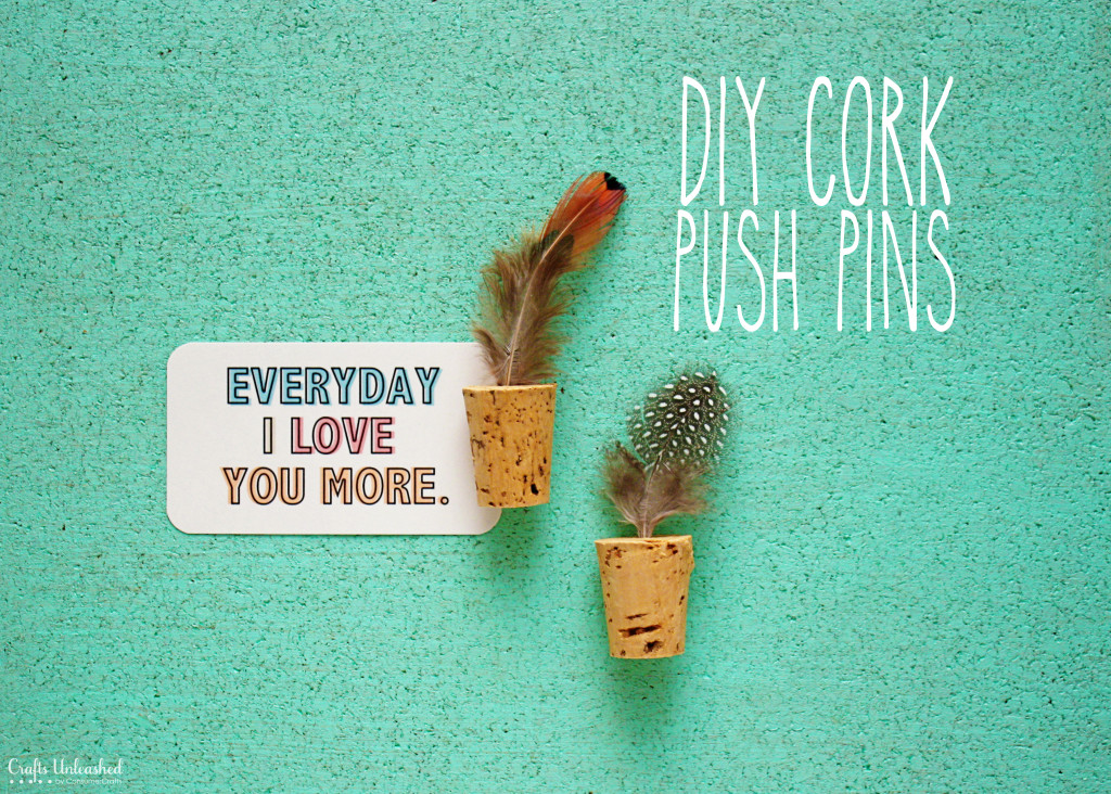 How to make Cork Push Pins