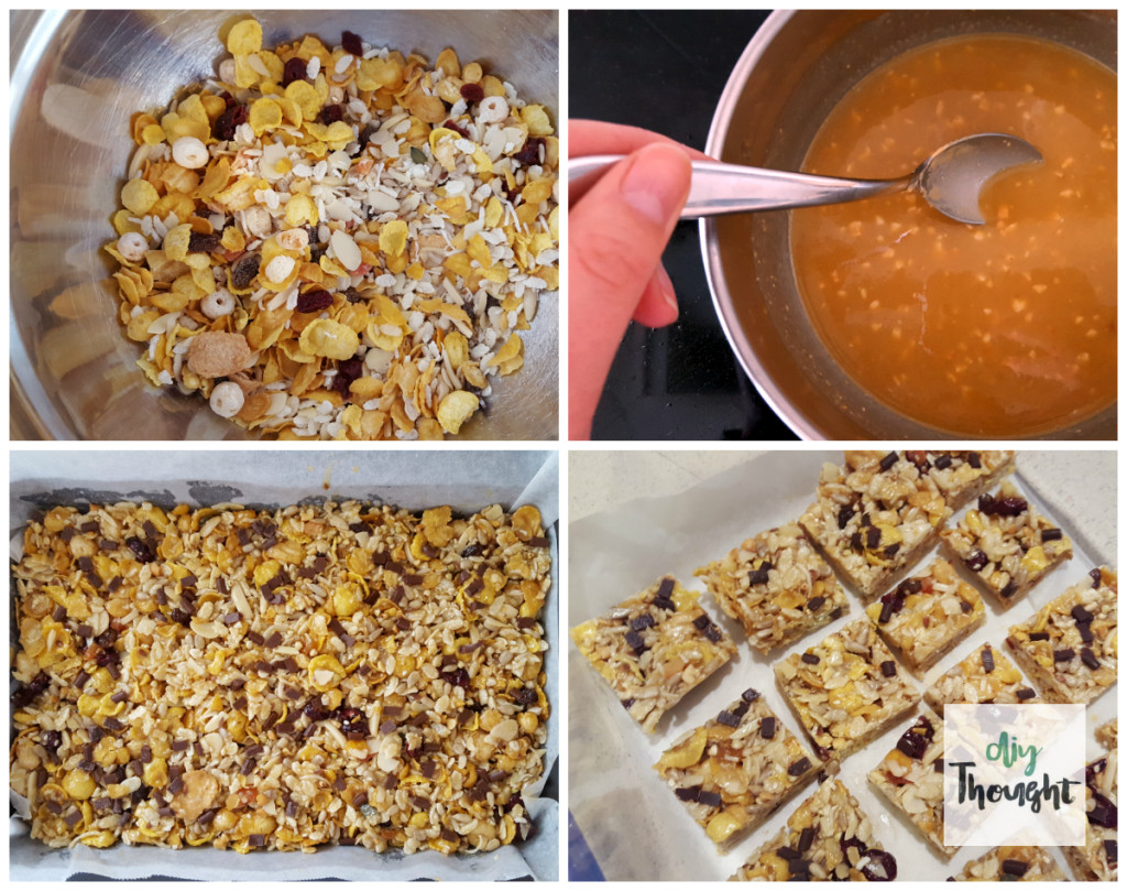 No Bake Muesli Bars Gluten Free diy Thought
