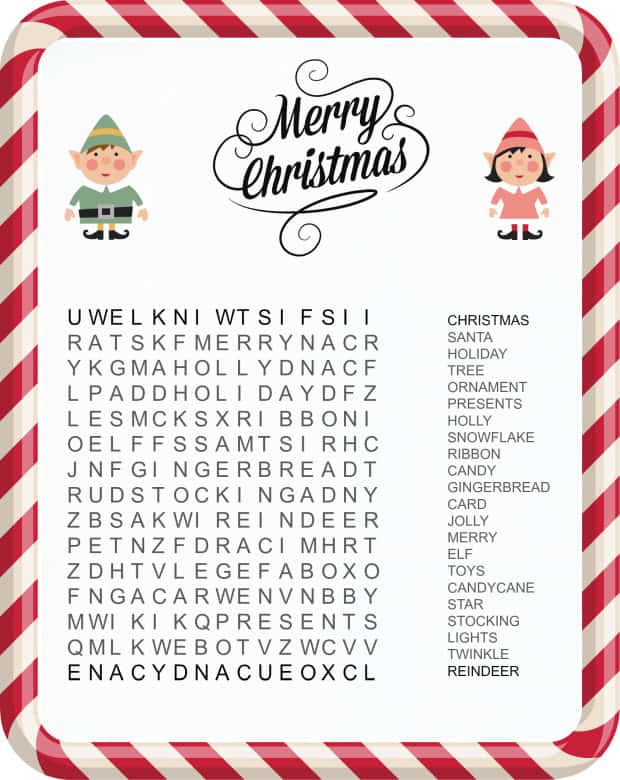 10 Free Kids Christmas Printables - diy Thought
