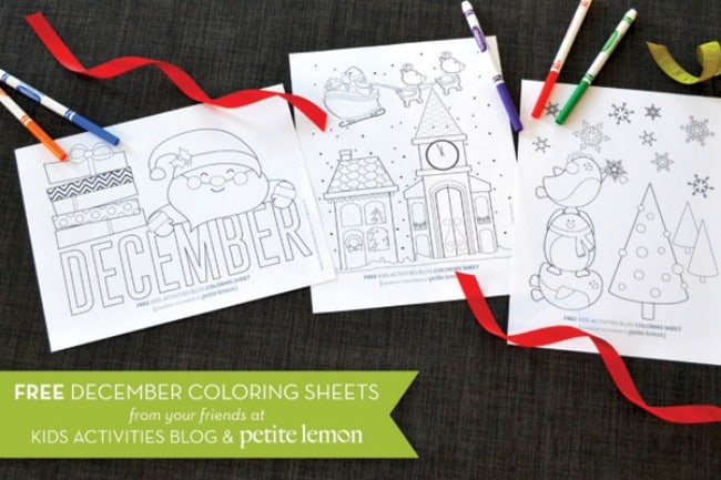 10 Free Kids Christmas Printables - diy Thought