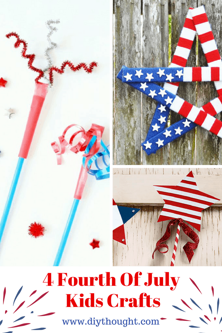 4 Fourth Of July Kids Crafts