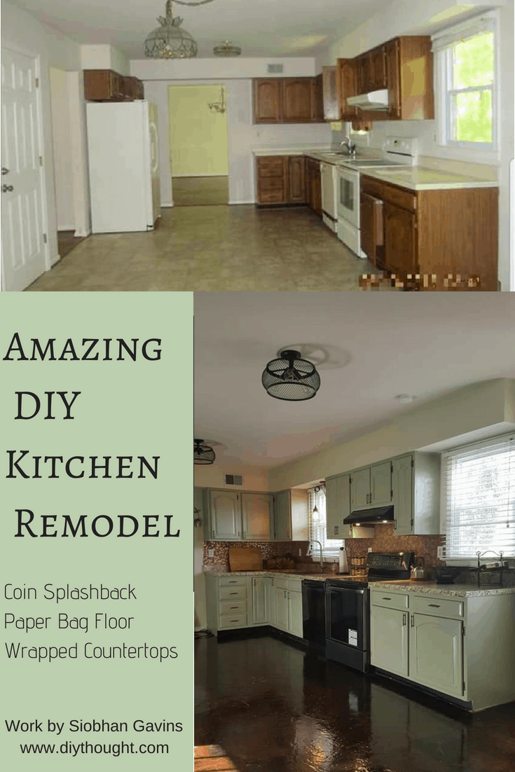 Amazing Diy Kitchen Remodel For 670 Diy Thought