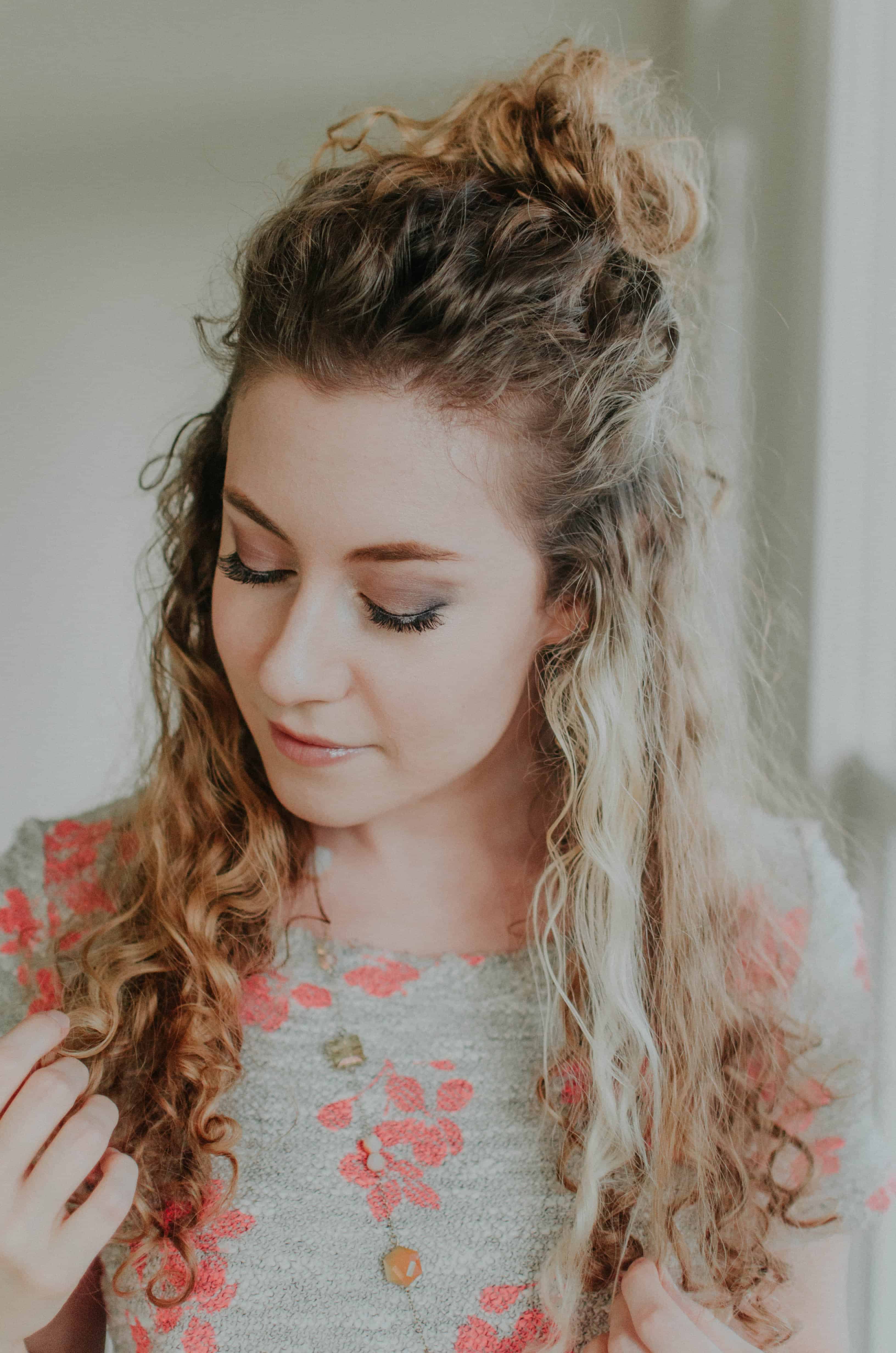 5 Perfect Half Up Top Knot Tutorials Diy Thought