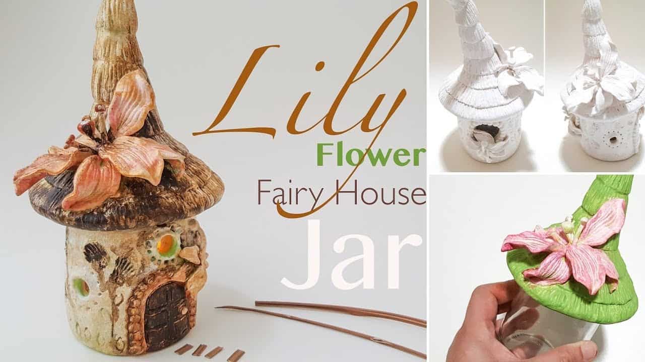 How To Make A Clay Jar Fairy House diy Thought