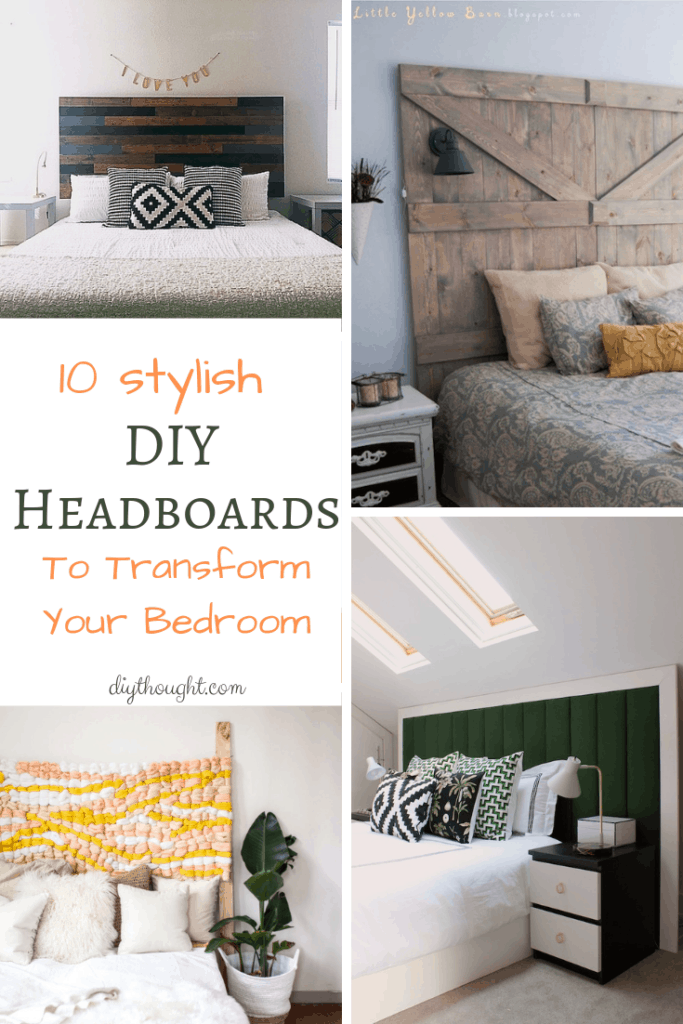 Stylish DIY headboards