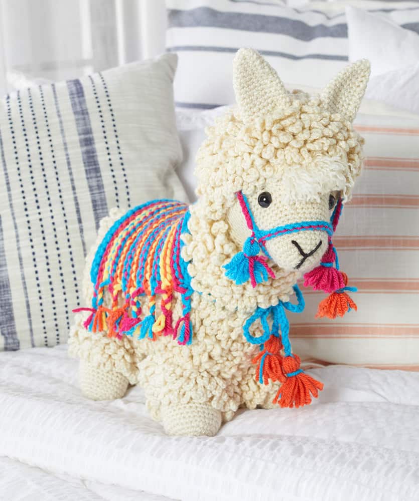 llama crochet toy free pattern