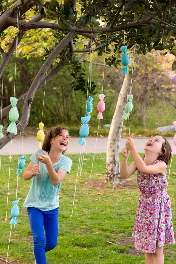 Egg tree easter hunt