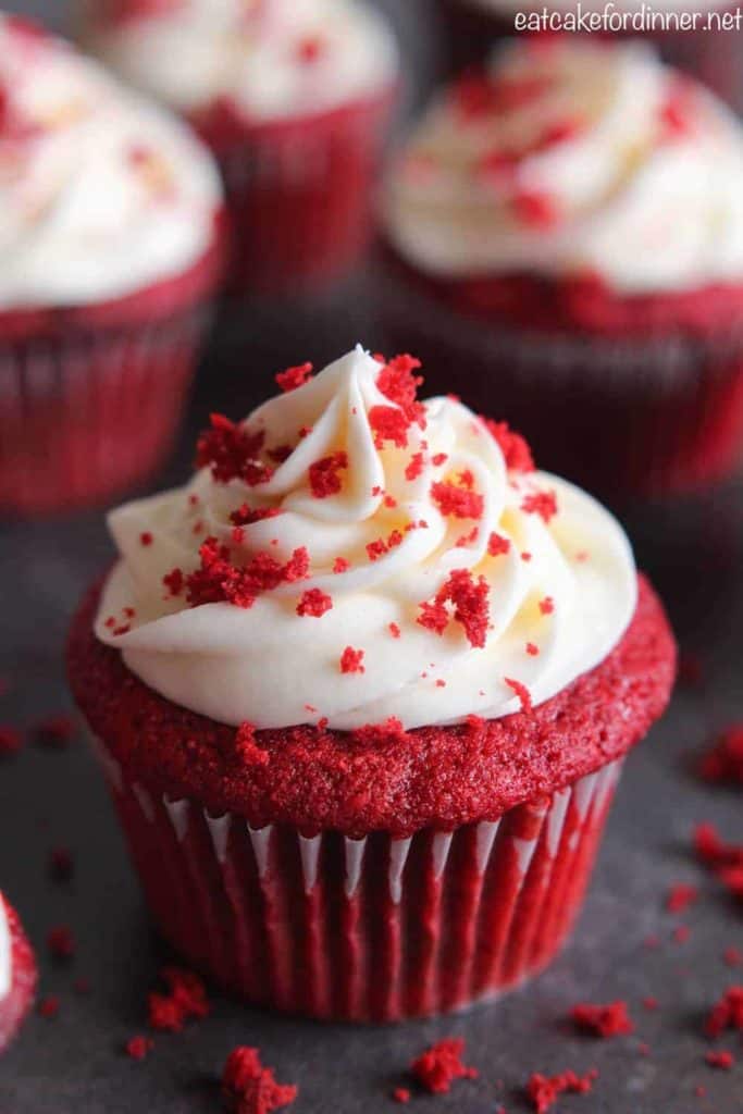 red velvet cupcake