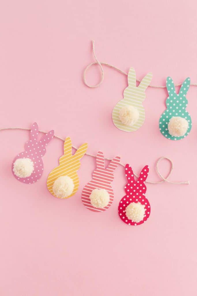 Easter bunny garland
