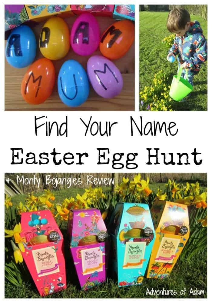 Letter egg hunt