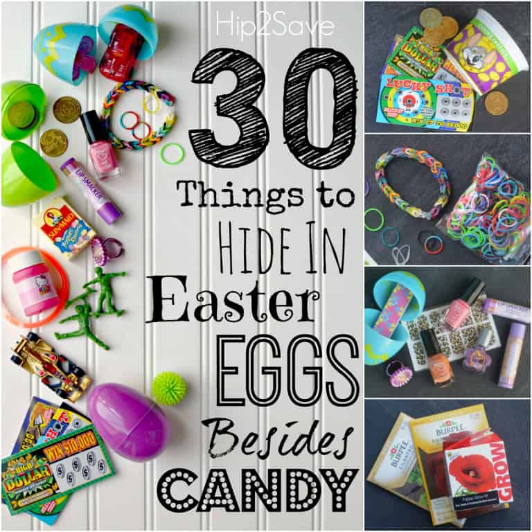 non-candy items to hide in eggs