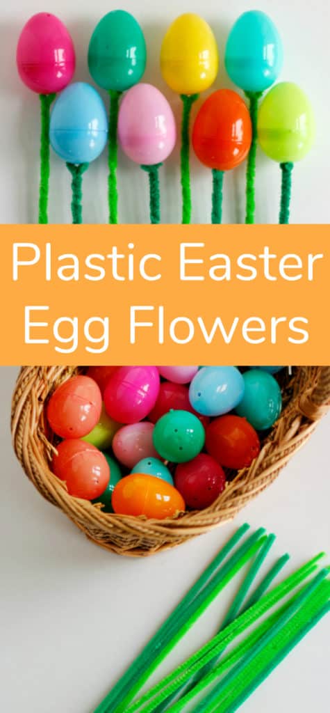 plastic egg flowers