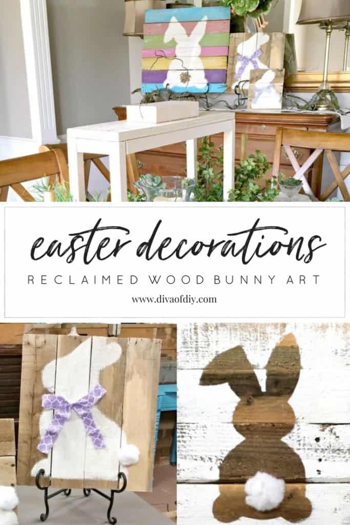 Bunny wall art