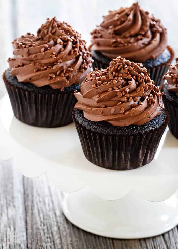 double chocolate cupcakes