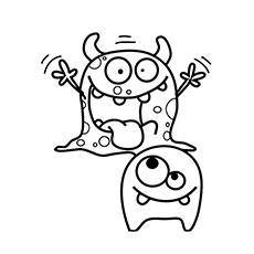 3-7-monster-coloring-links