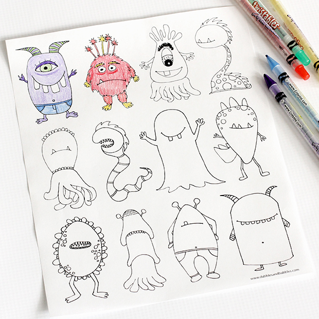 4-7-monster-coloring-links