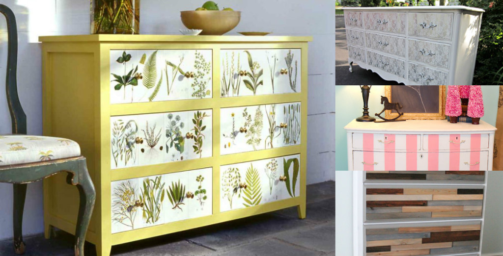 8 Ways to Upcycle A Chest of Drawers diy Thought