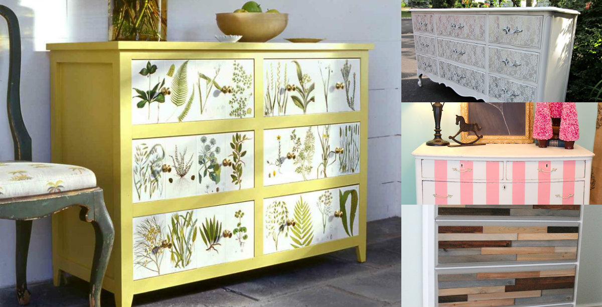 8 Ways To Upcycle A Chest Of Drawers Diy Thought