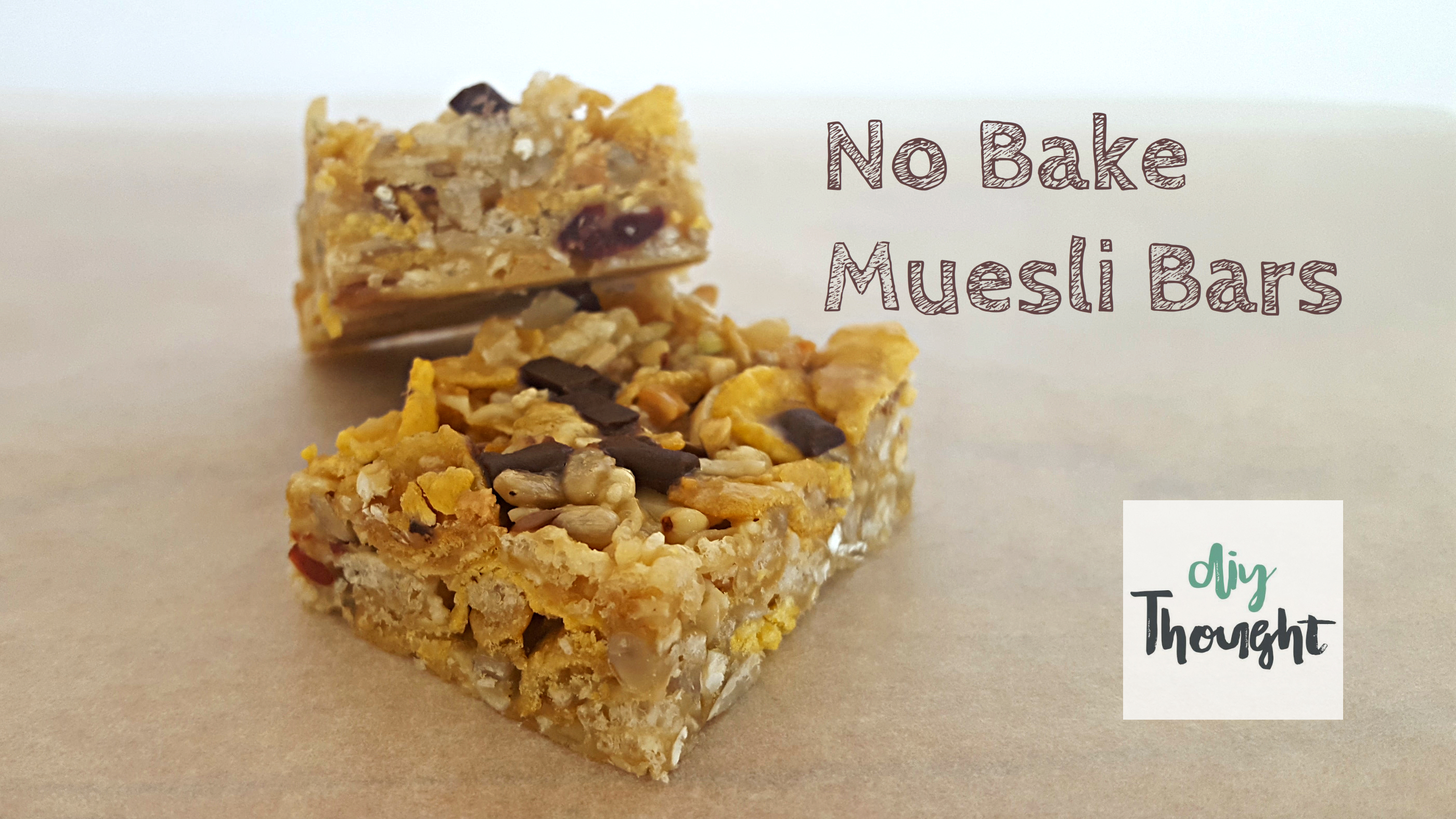No Bake Muesli Bars Gluten Free diy Thought