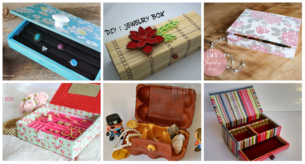 9 Diy Jewelry Boxes diy Thought
