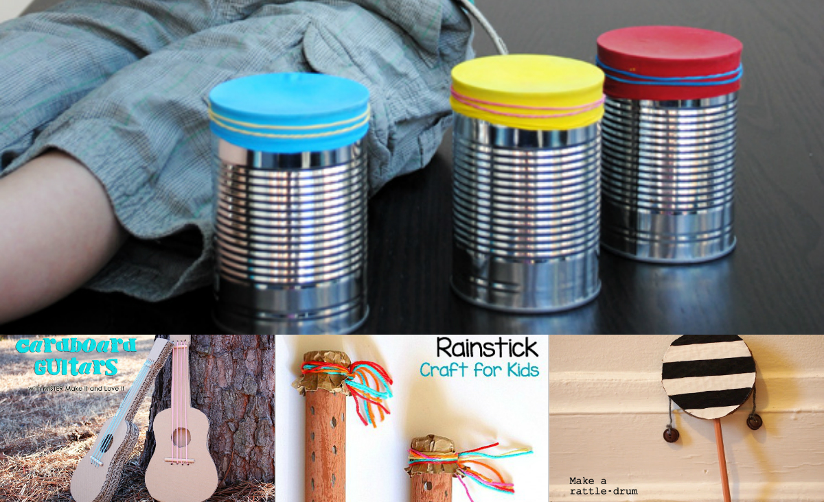 7 Musical Kids Crafts - diy Thought