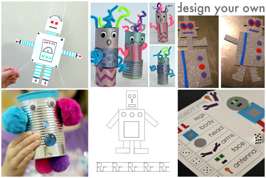 6 Rad Robot Activities For Young Children - diy Thought