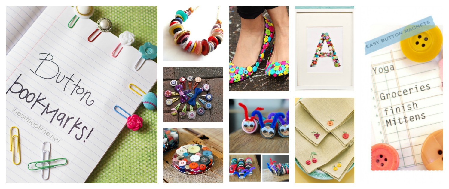 10 Enjoyable Button Crafts