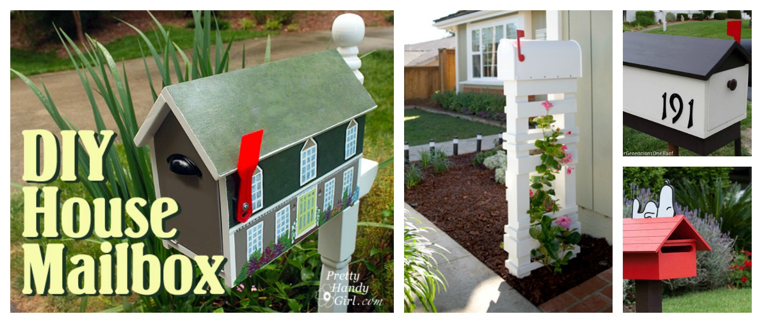 6 Magnificent Wooden Mailboxes diy Thought