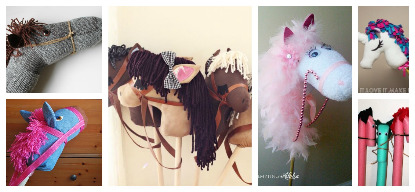 No Sew Stick Horse Pattern