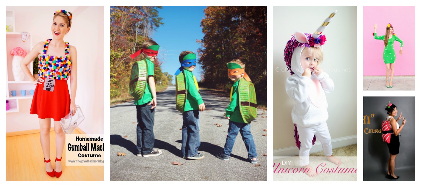 78 Quick and Easy Halloween Costumes to Make at the Last Minute