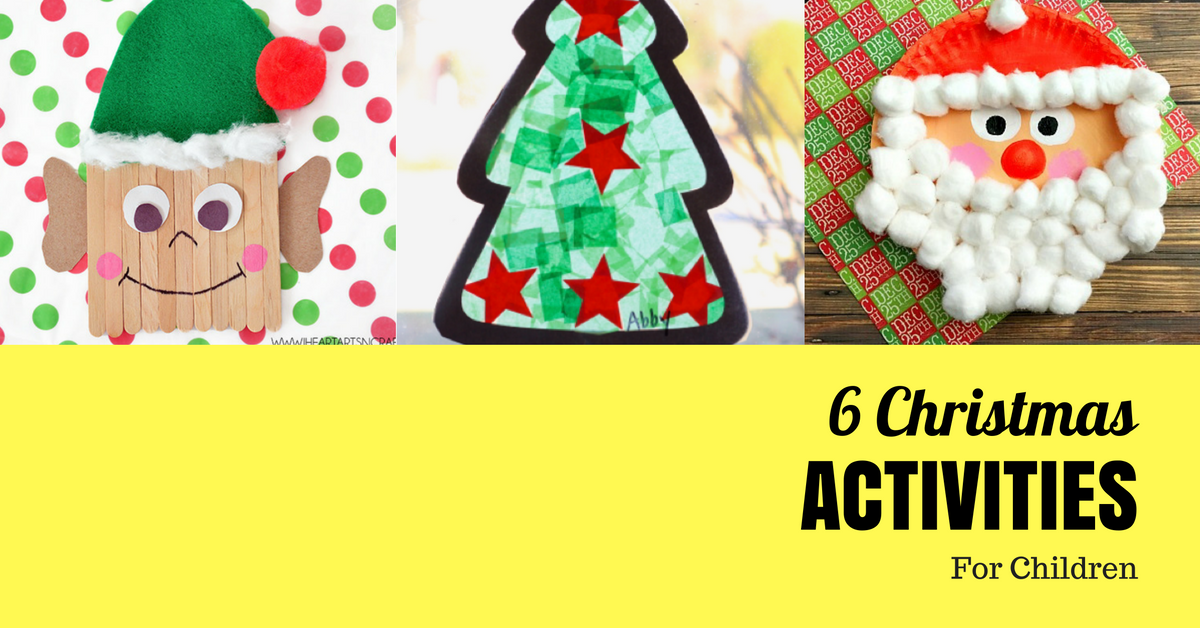 6 Crafty Christmas Activities For Children diy Thought