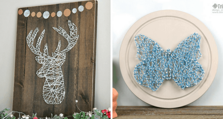 String of the Art Deer String Art Kit One-Size