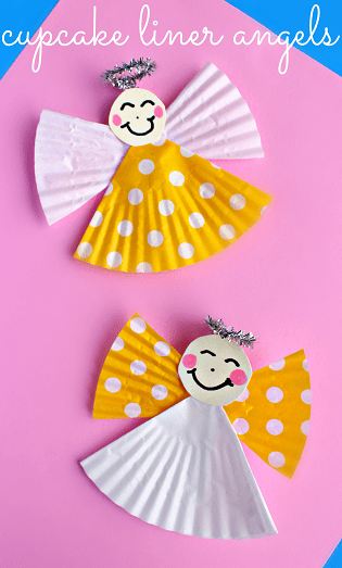Cupcake Liner Angels
