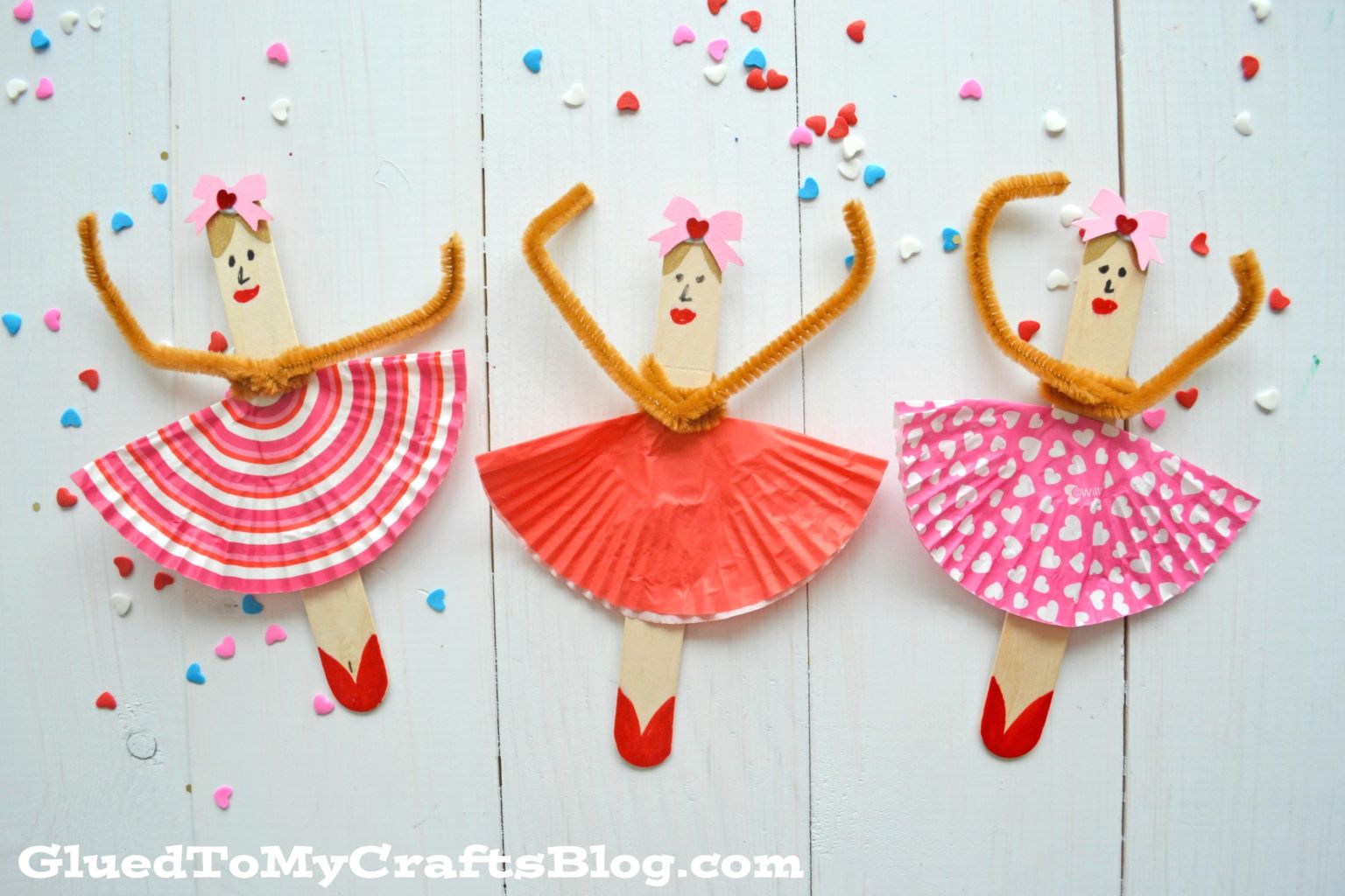 Popsicle Stick Ballerina