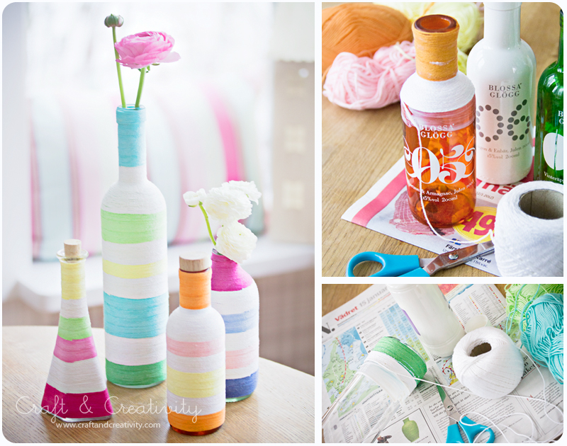 Yarn Vases