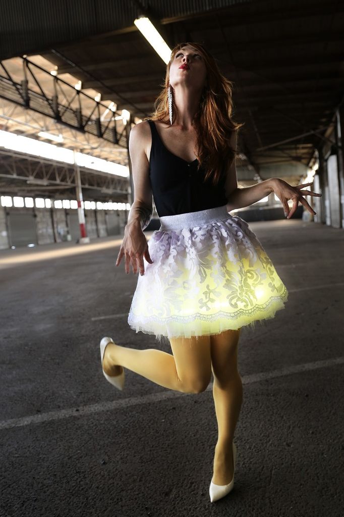 Day to Night-Light Skirt – step 3