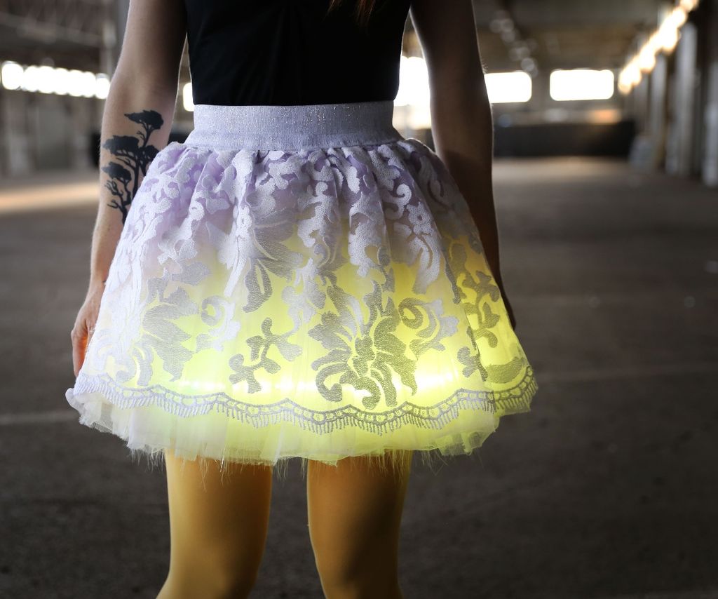 Day to Night-Light Skirt – step 2