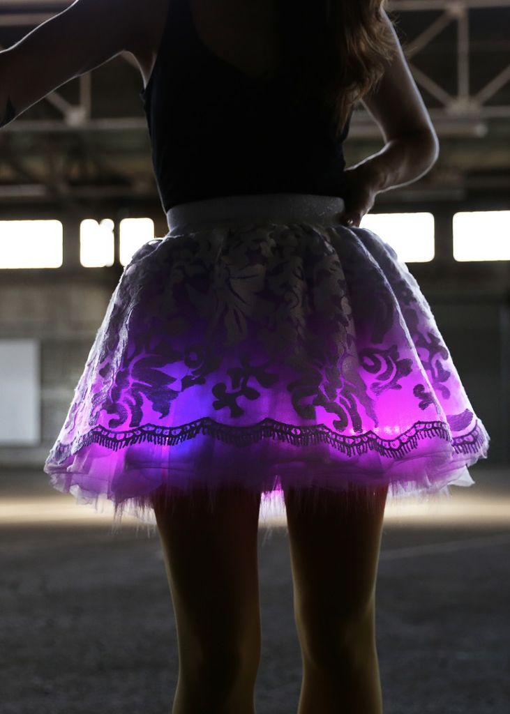 Day to Night-Light Skirt – step 1