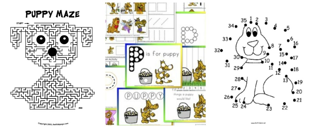 12 Free Puppy Printables - diy Thought