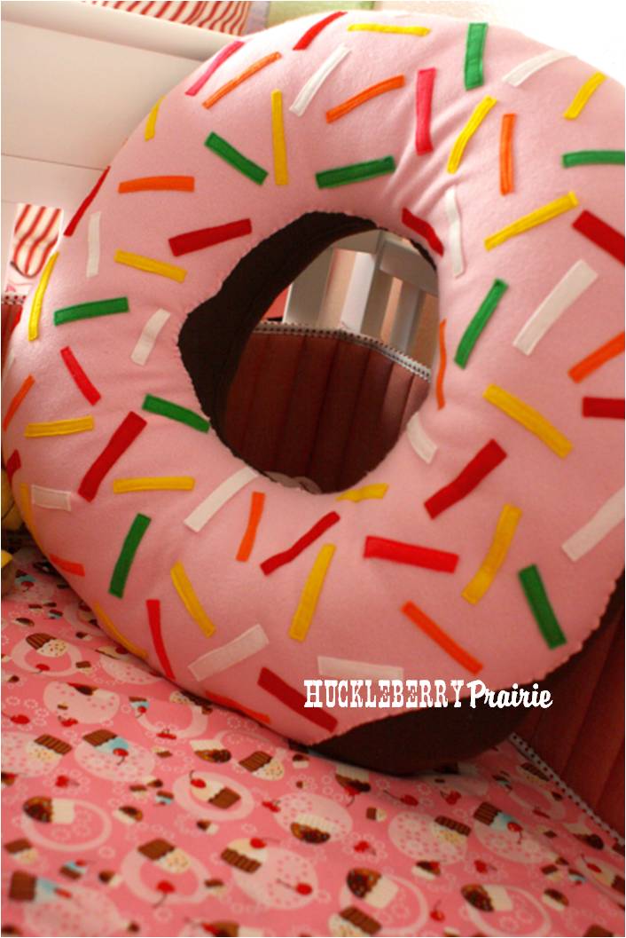 Giant Donut Pillow