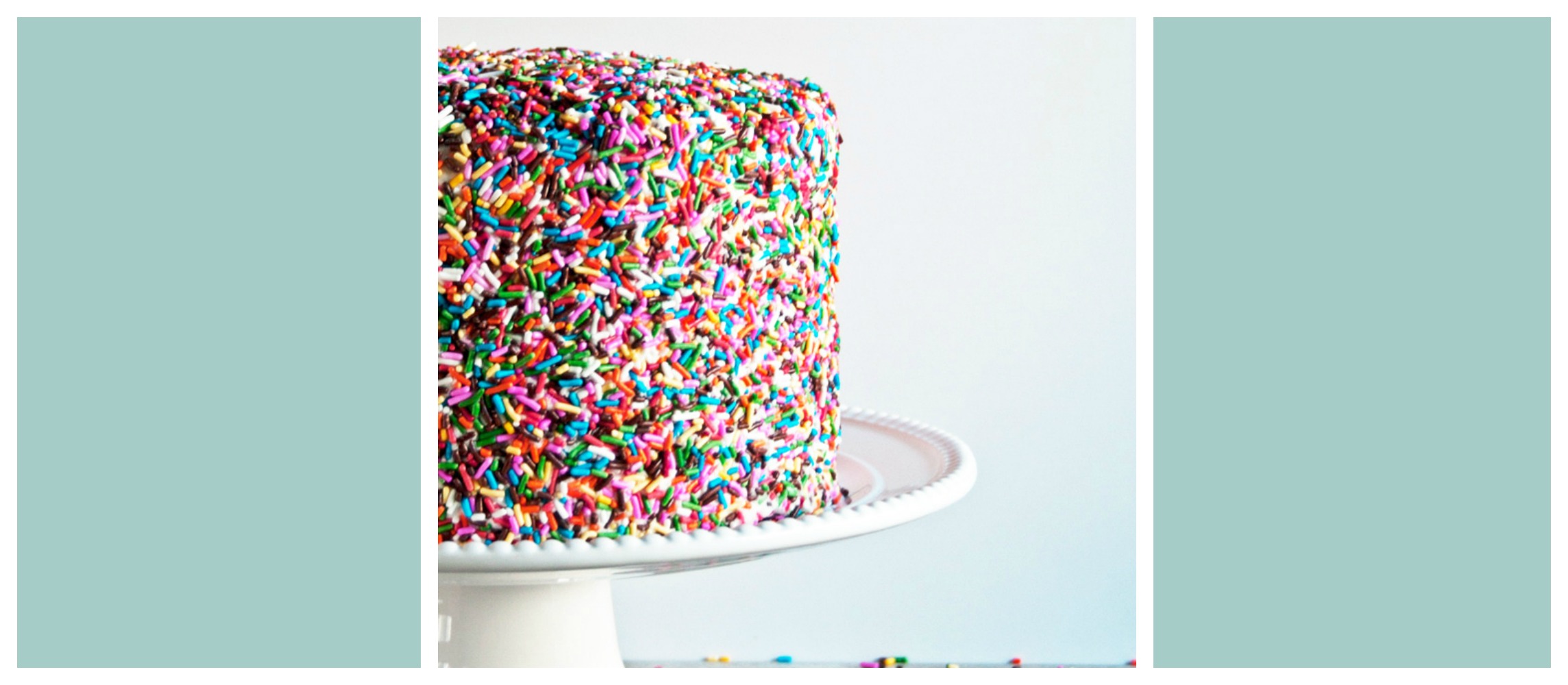How To Sprinkle A Cake diy Thought