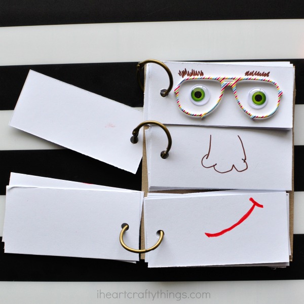 Funny Face Flip Book