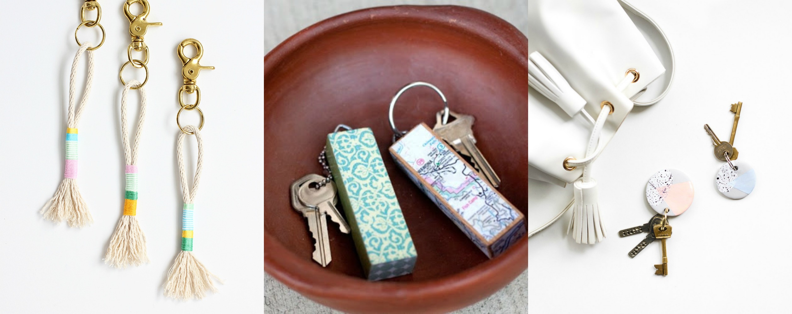 12 Diy Keychains To Make For Gifts - diy Thought