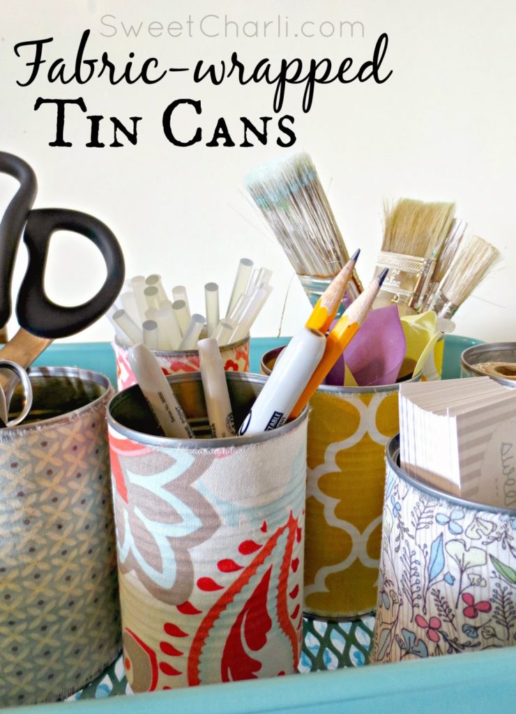 9 Ways To Upcycle Tin Cans diy Thought