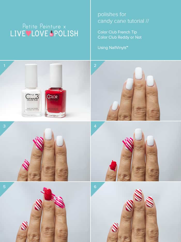 Candy Cane Nails