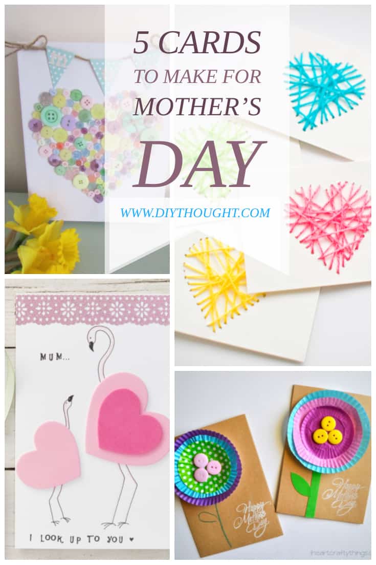 DIY mothers day cards
