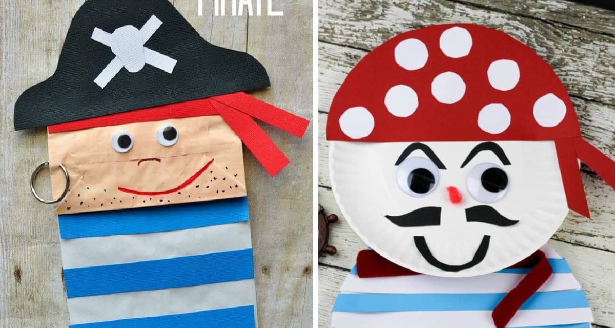 6 Pirate Crafts For Kids To Make - diy Thought