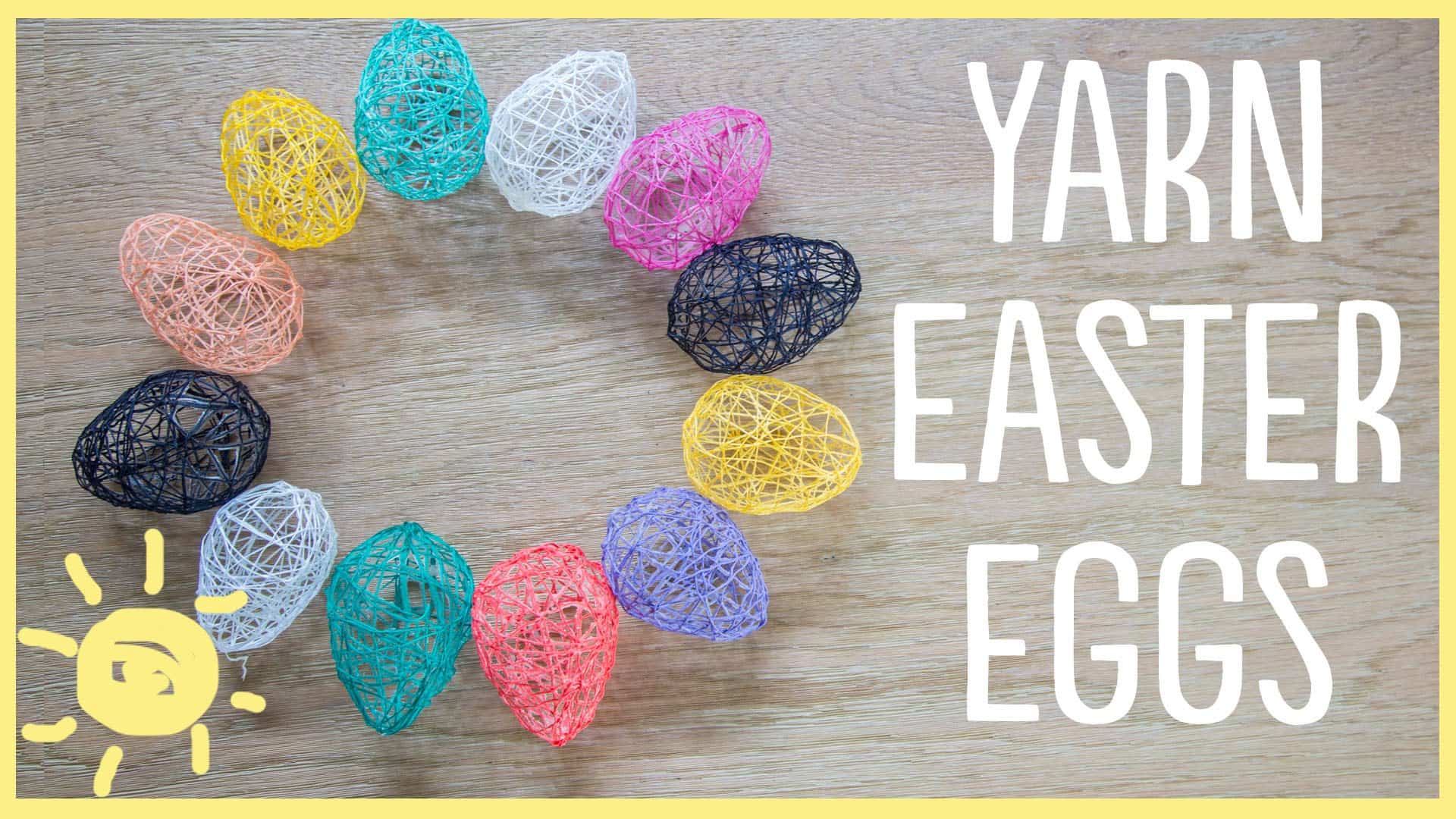 Yarn Easter Eggs