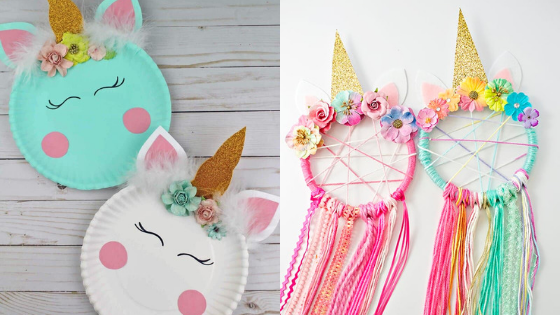 10 Minute Unicorn Crafts For Kids 